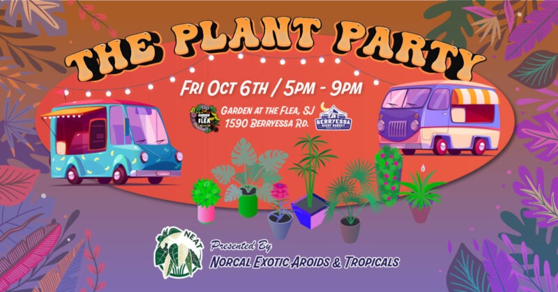 BNM: Plant Party (Fall) // Presented by Norcal Exotics Aroids & Tropicals